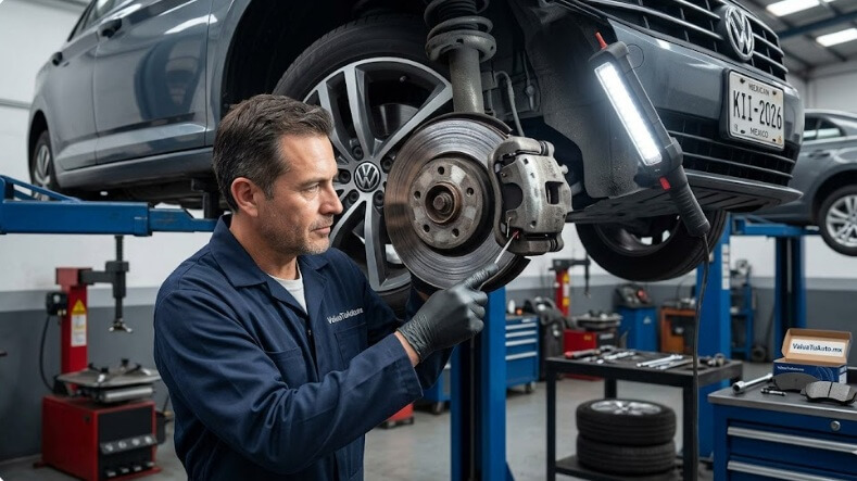 ¿Tu auto hace un “chillido” al frenar? 5 señales de que tus balatas ya no sirven