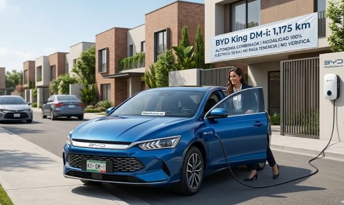 BYD King 2026 en México: El sedán híbrido que quiere desbancar a los favoritos