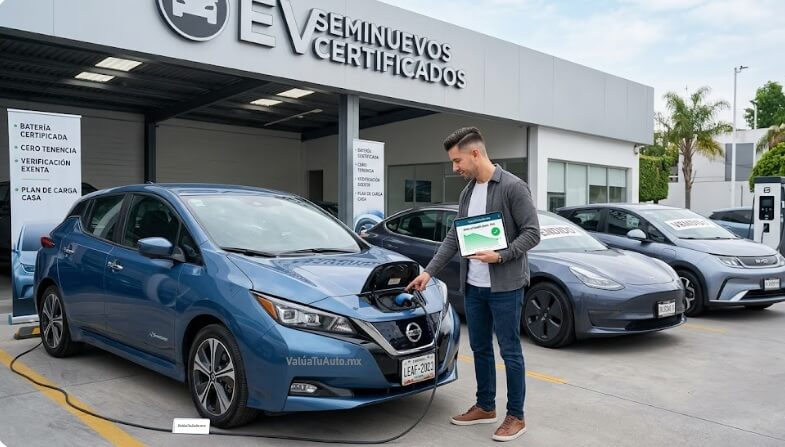 ¿Conviene comprar un auto eléctrico usado en México?