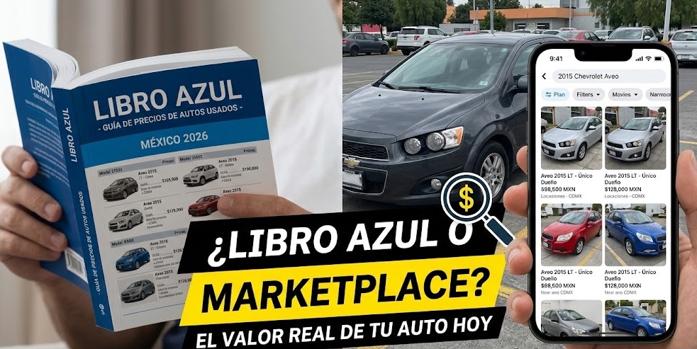 ¿Libro Azul o Marketplace? Descubre cuánto vale tu auto hoy