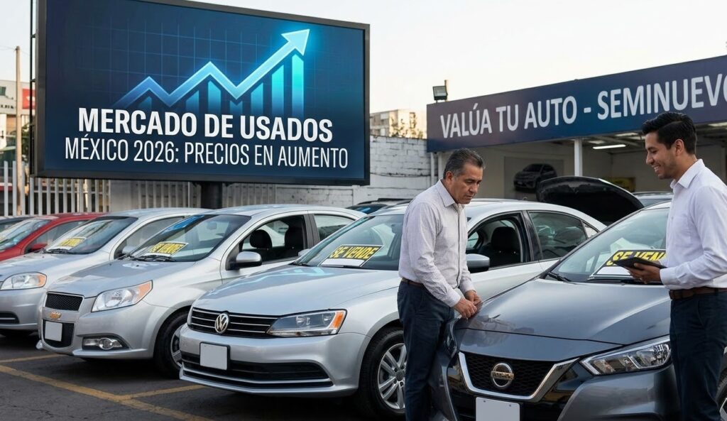¿Por qué los precios de autos usados no bajan en 2026? La realidad del mercado mexicano